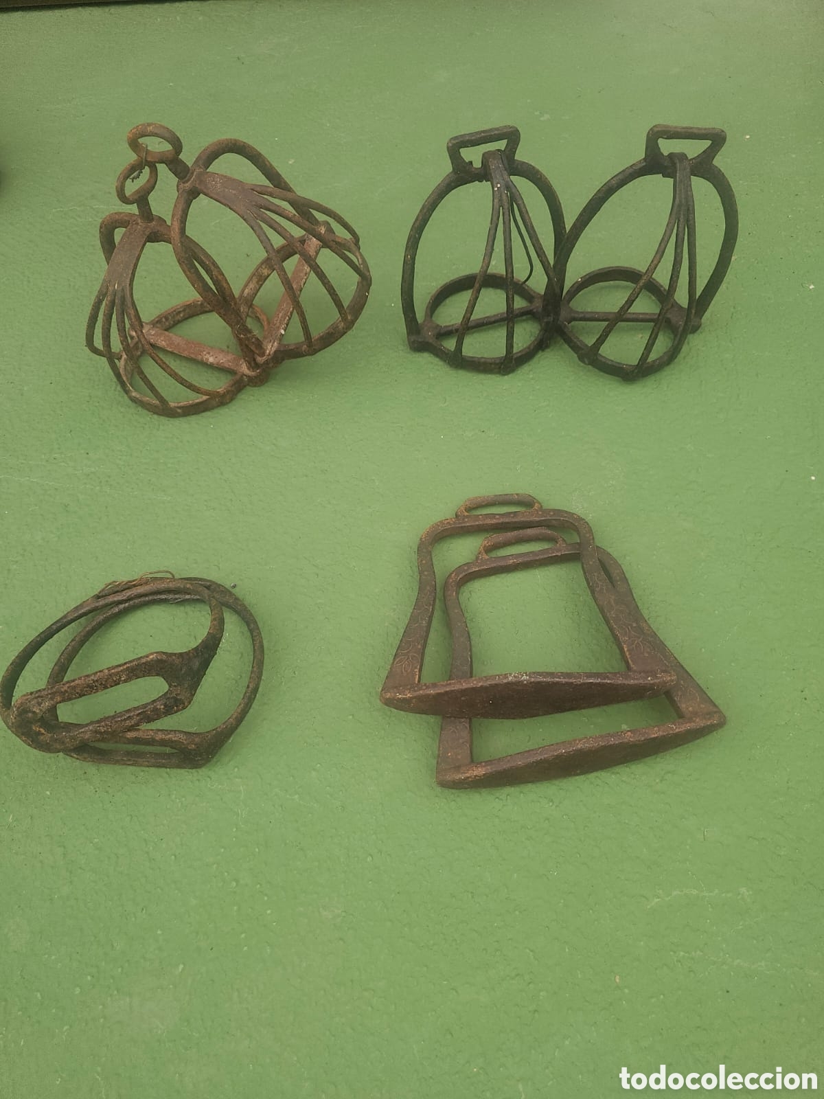 Antig&uuml;edades: Lote de 20 parejas de estribos. - Foto 6