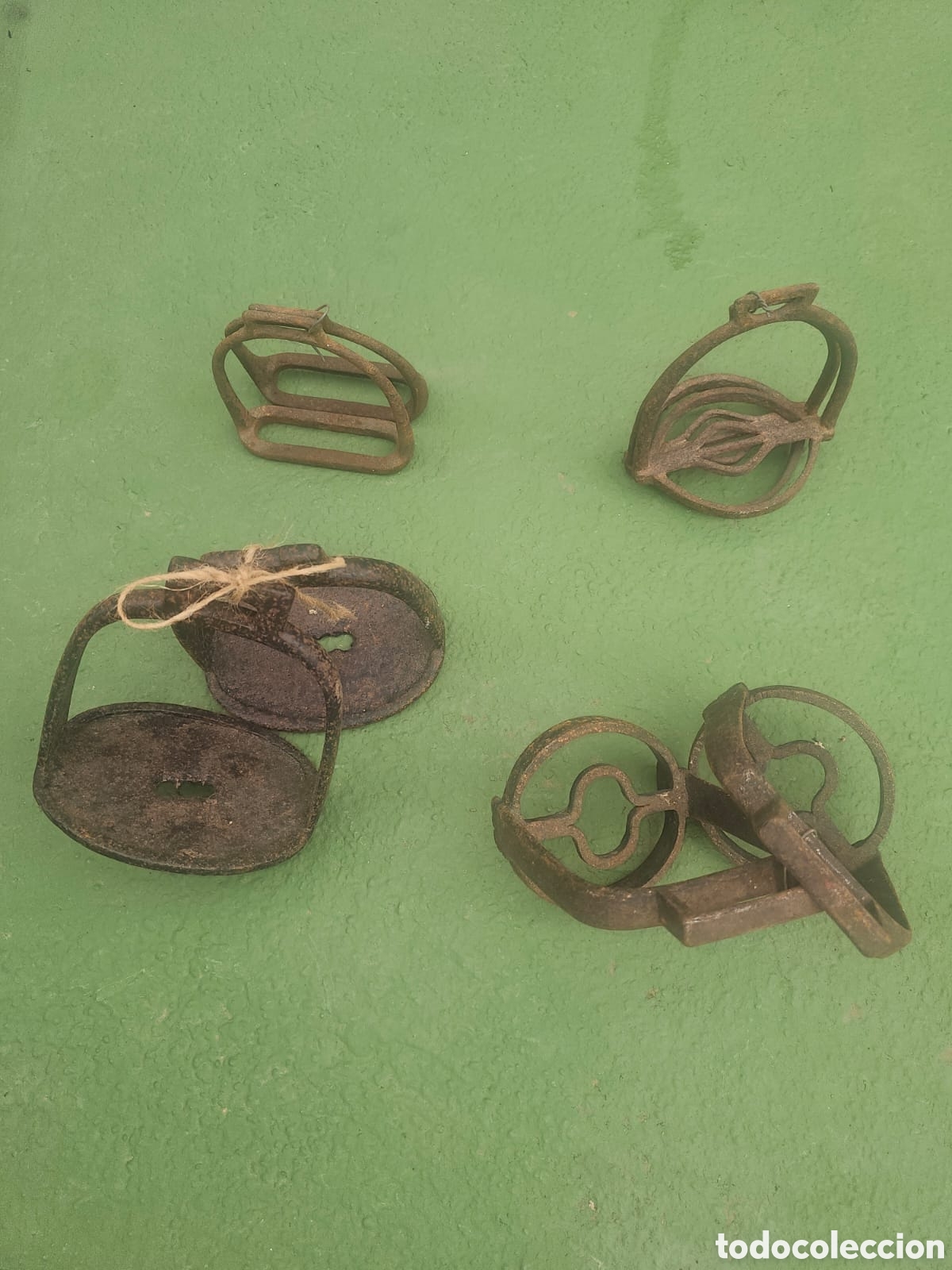 Antig&uuml;edades: Lote de 20 parejas de estribos. - Foto 7