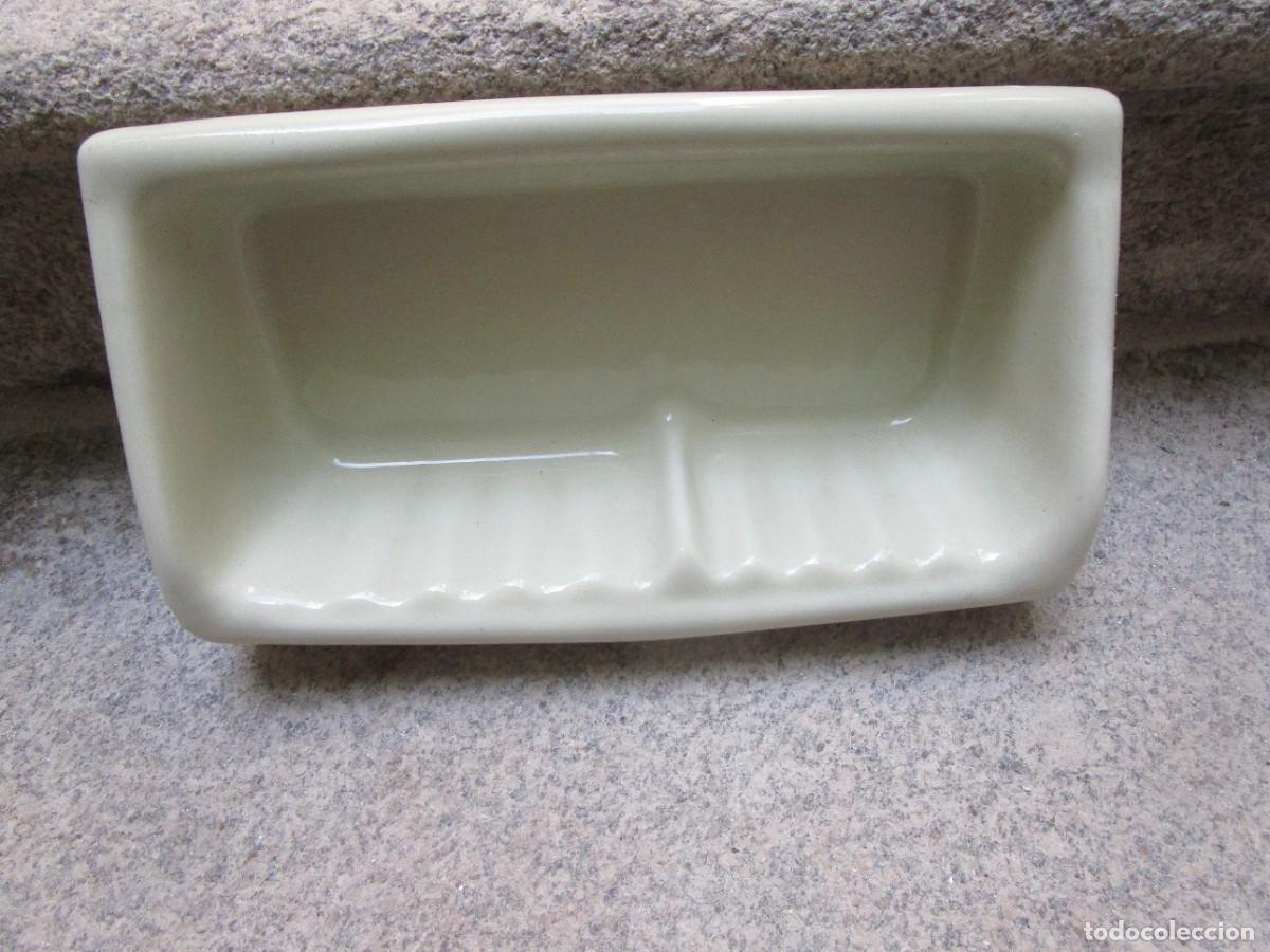 Oggetti Antichi: ANTIGUAS REPISA WC LAVABOS - PORCELANA - ASEOS BA&Ntilde;OS ETC, DE EMPOTRAR + INFO