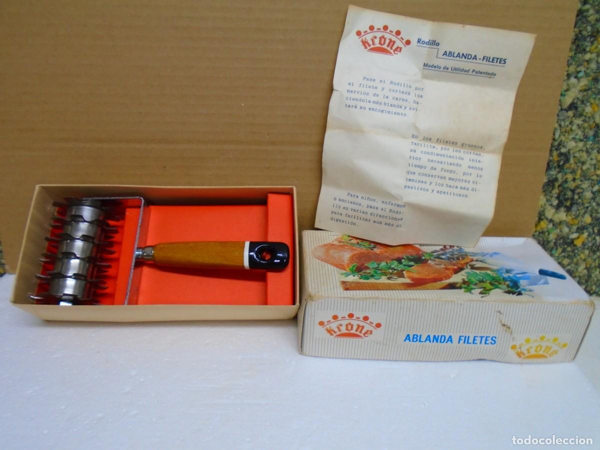 Antig&uuml;edades: ABLANDA FILETES&rdquo;KRONE&rdquo;VINTAGE UTENSILIO DE COCINA.NUEVO.