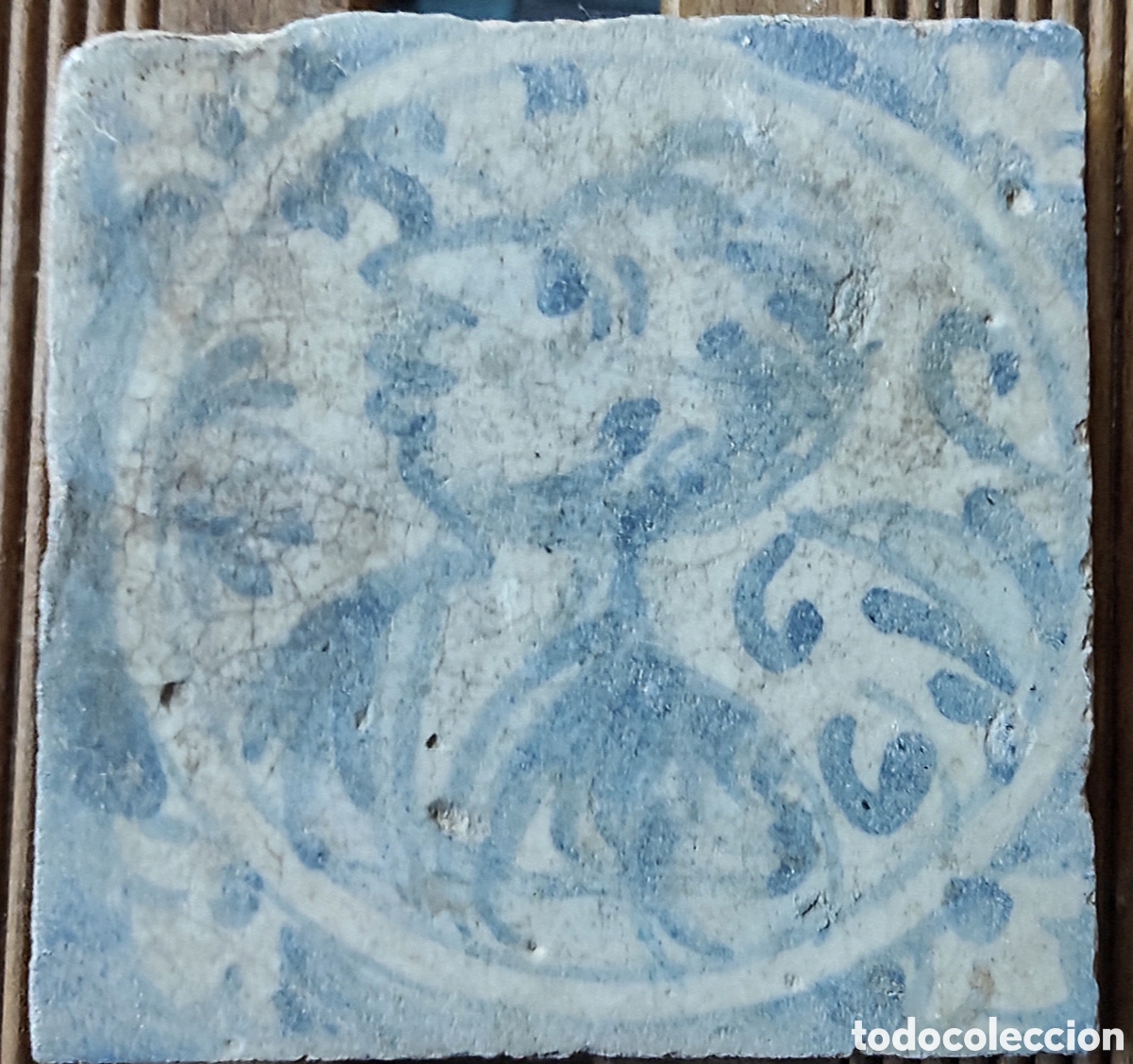 Antig&uuml;edades: Azulejo de Triana de principios del siglo XVIII