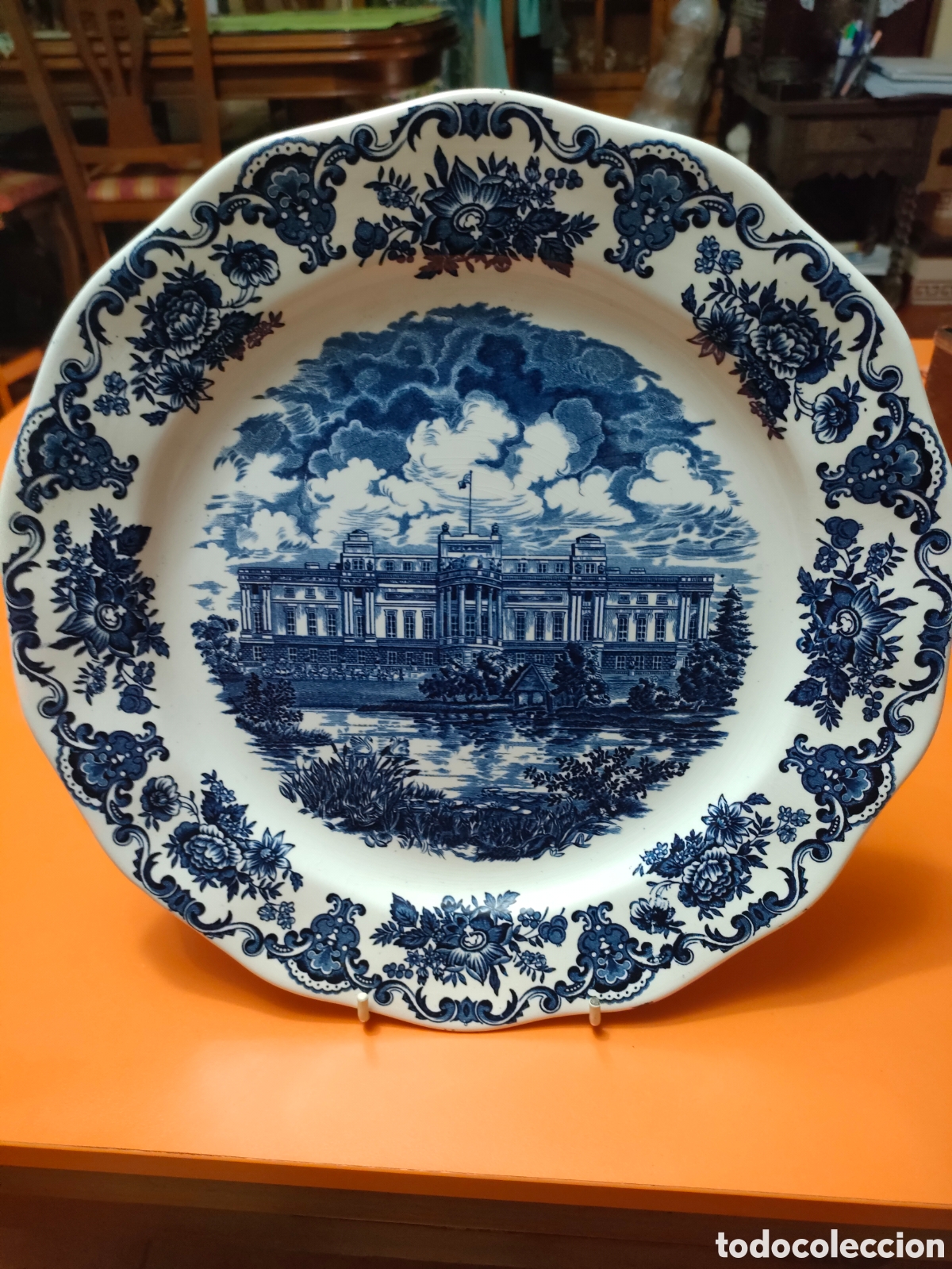 Antig&uuml;edades: Plato enoch wedgwood de colecci&oacute;n a&ntilde;os 60