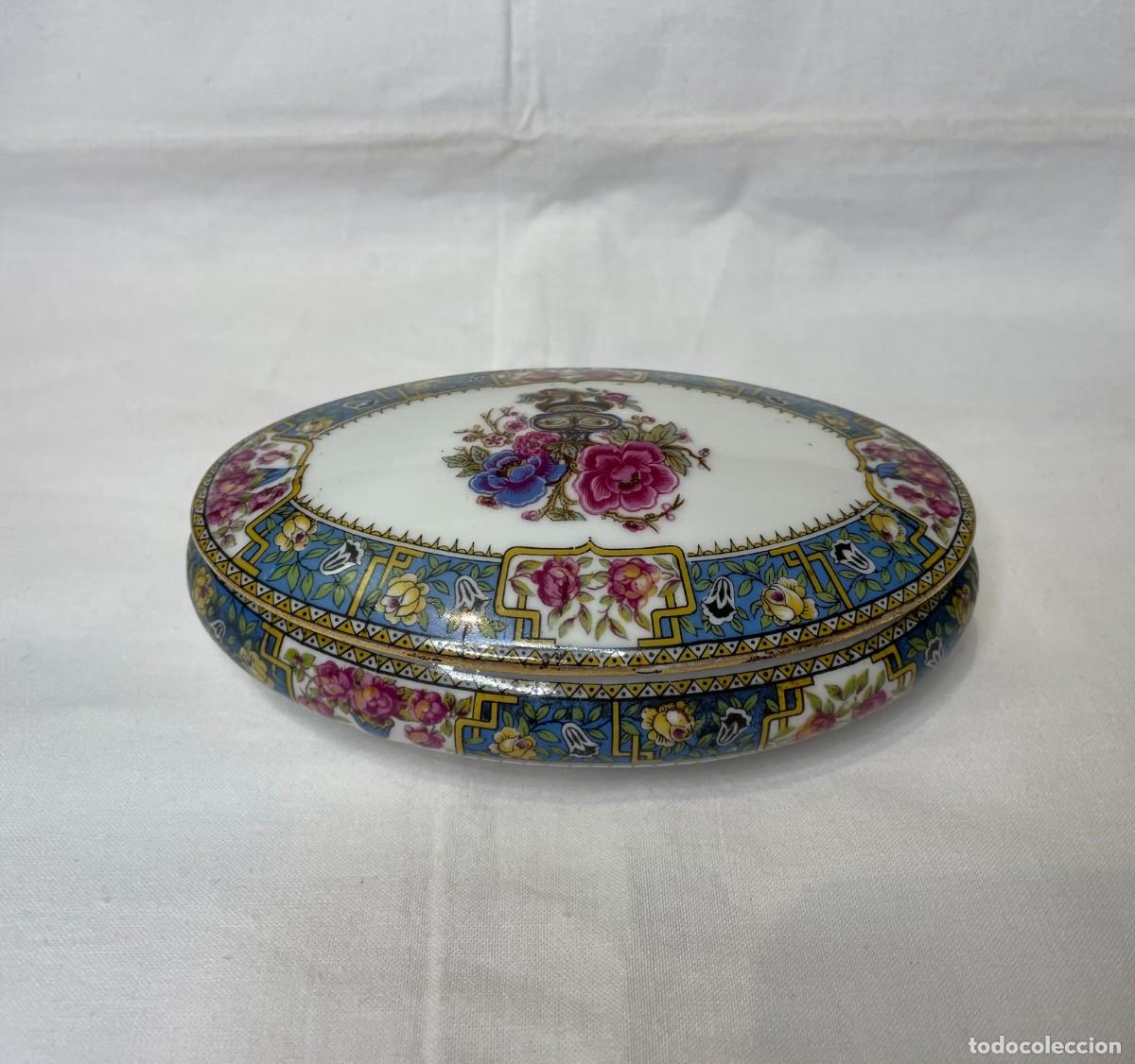 Antig&uuml;edades: JOYERO DE PORCELANA LIMOGES