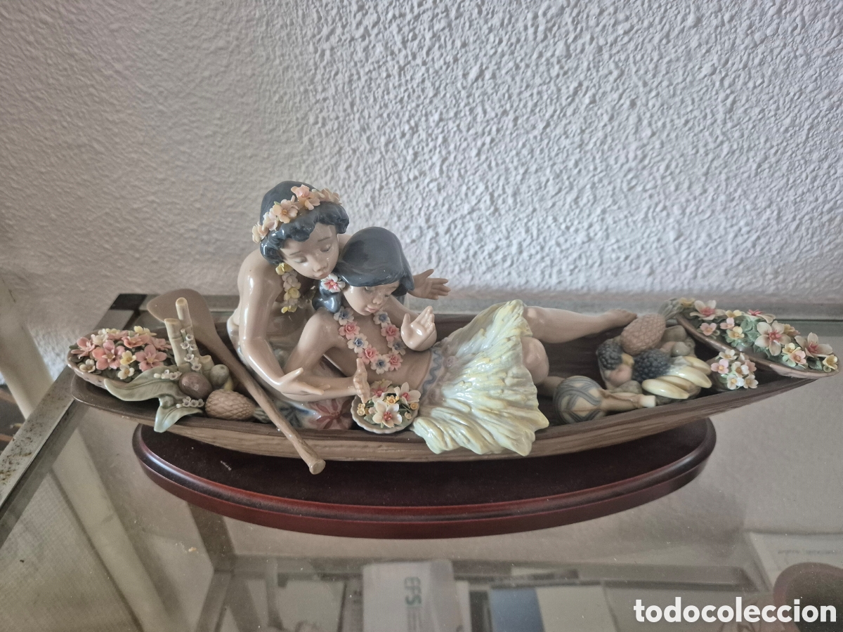 Antig&uuml;edades: Lladr&oacute;. Paseo en canoa