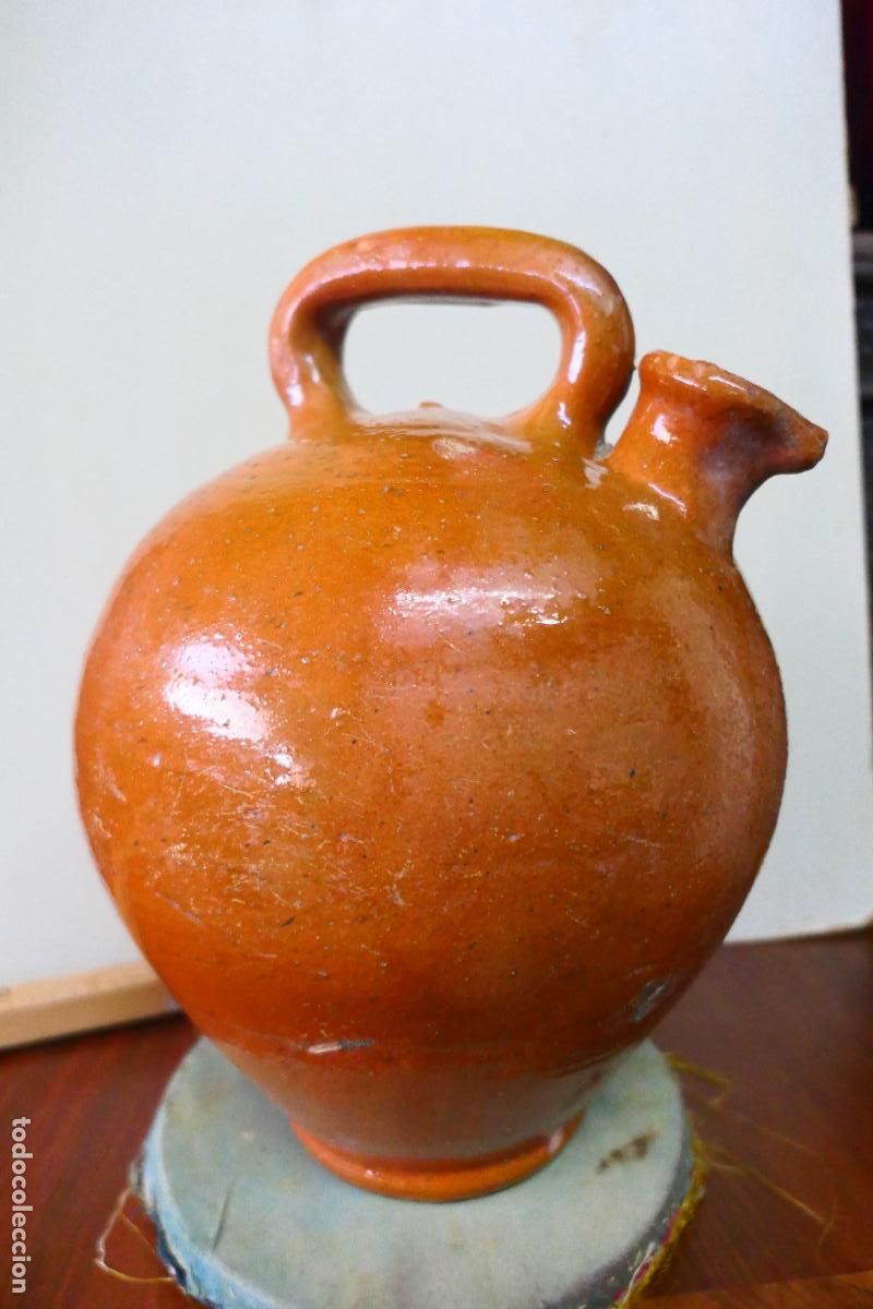 Antig&uuml;edades: Cer&aacute;mica popular catalana. Cantar&oacute; para aceite