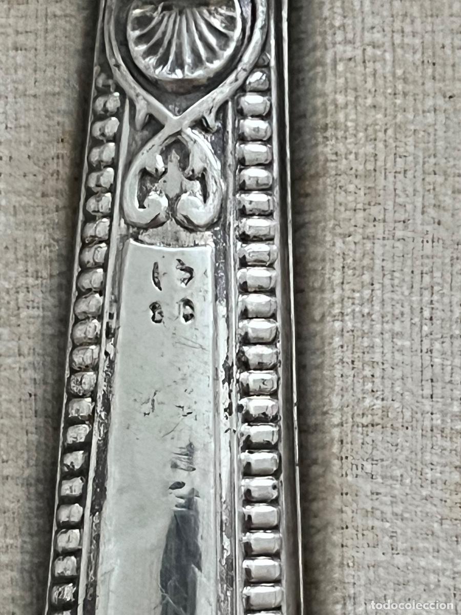 Antig&uuml;edades: Cubiertos mango de plata de ley - Foto 7