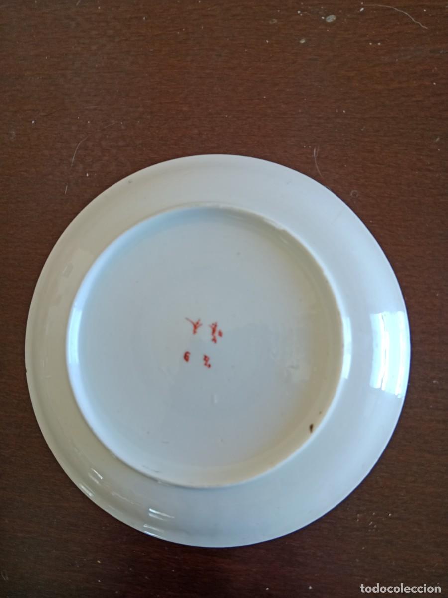 Antig&uuml;edades: Platillo de porcelana Eiraku - Foto 2