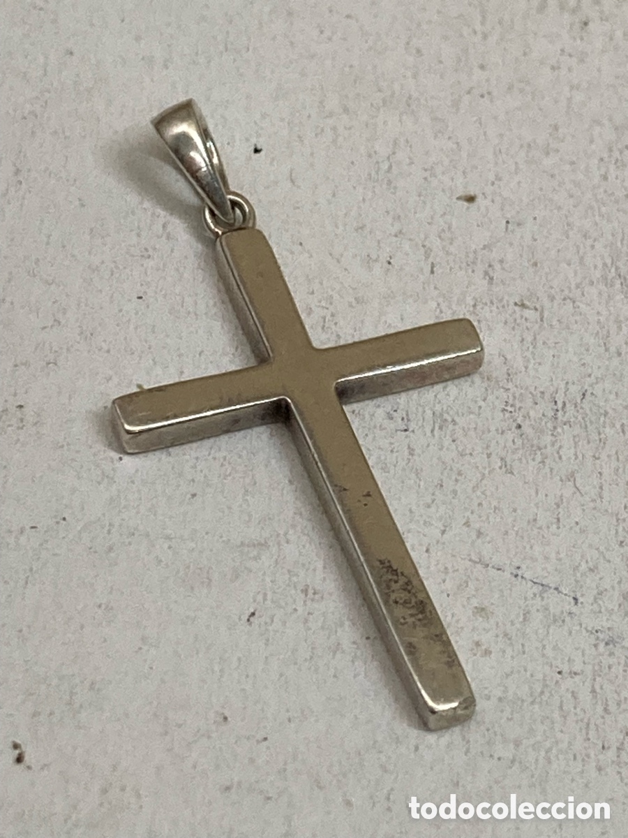 Antig&uuml;edades: Cruz de plata religiosa C607