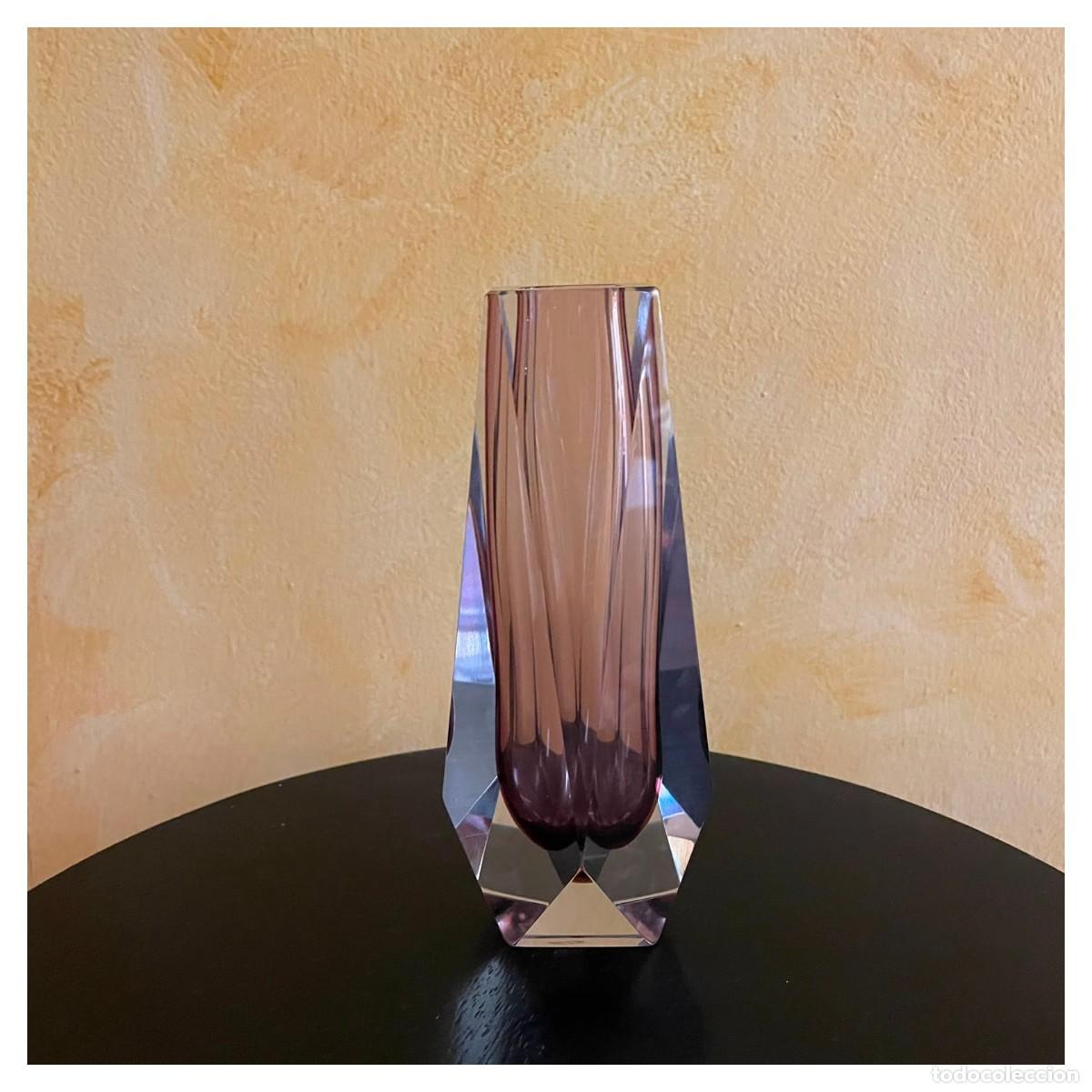 Antig&uuml;edades: Jarr&oacute;n de cristal Sommerso de MURANO - Foto 1