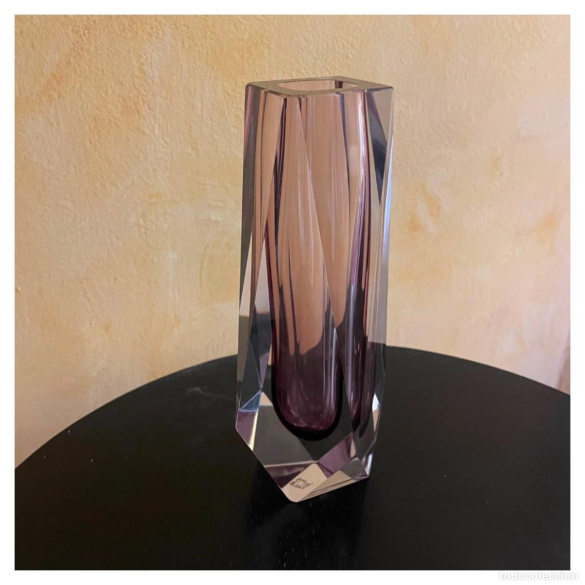 Antig&uuml;edades: Jarr&oacute;n de cristal Sommerso de MURANO - Foto 3
