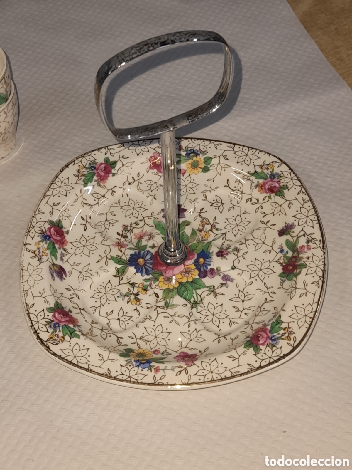 Antig&uuml;edades: Huevera porcelana inglesa - Foto 4