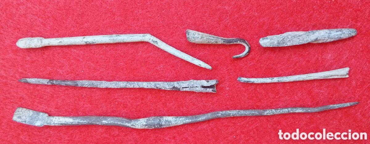 Antig&uuml;edades: Colecci&oacute;n de utensilios quir&uacute;rgicos de bronce