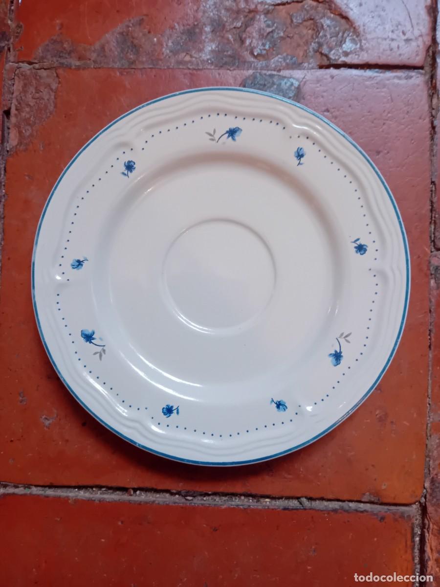 Antig&uuml;edades: Plato JMP marketing stoneware China