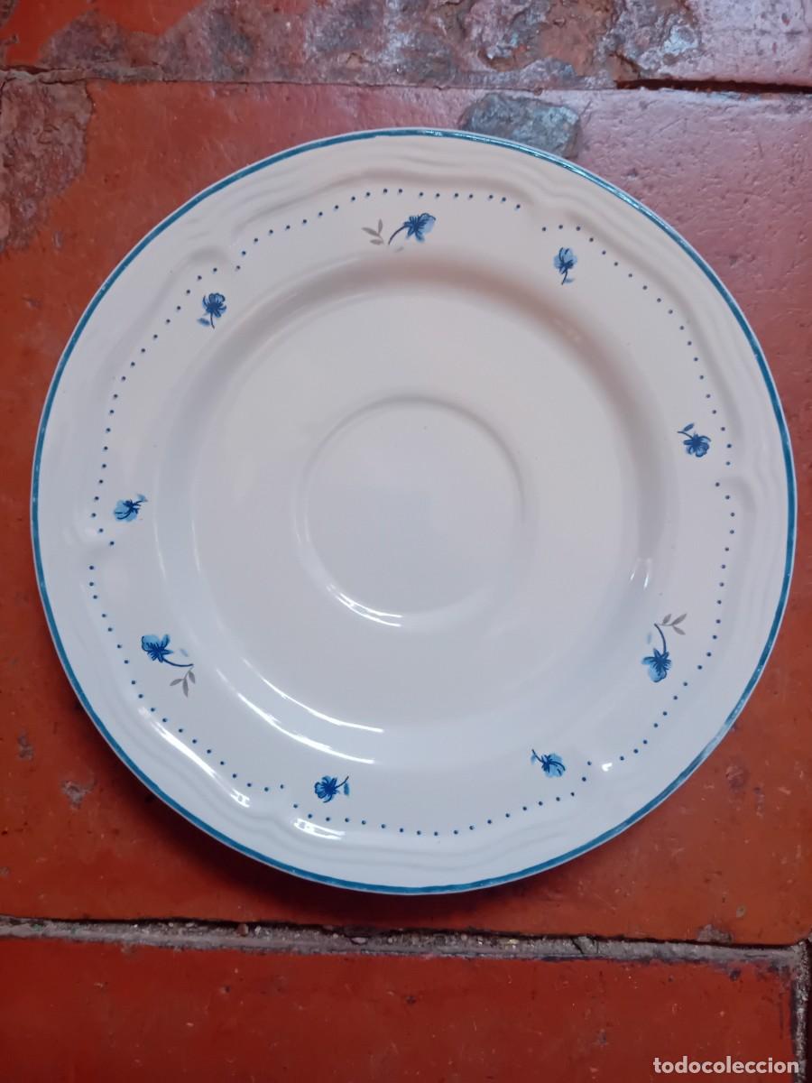 Antig&uuml;edades: Plato JMP marketing stoneware China