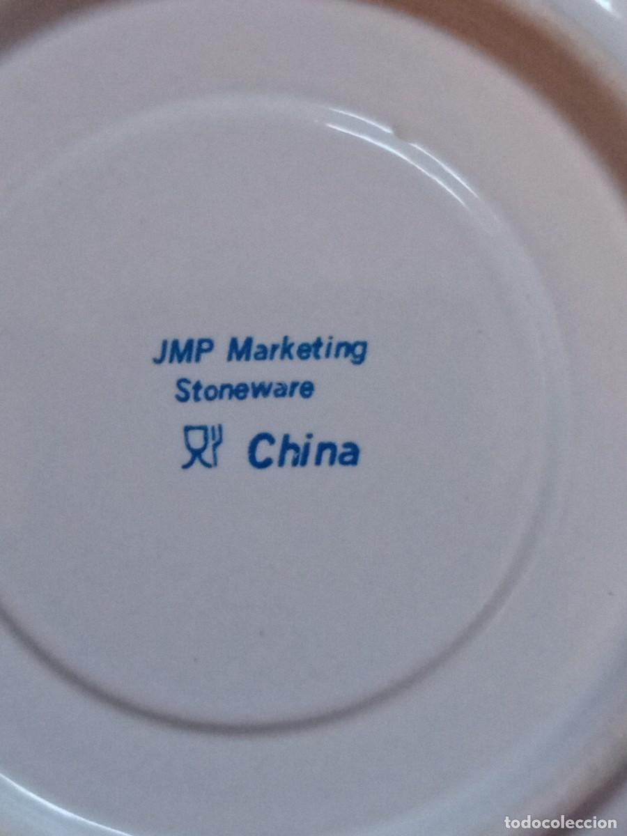 Antig&uuml;edades: Plato JMP marketing stoneware China - Foto 3