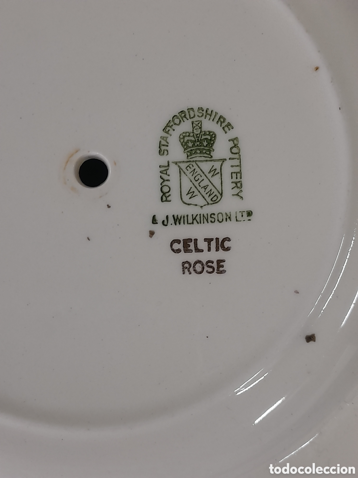 Antig&uuml;edades: Fuente de pastas Celtic Rose - Foto 6