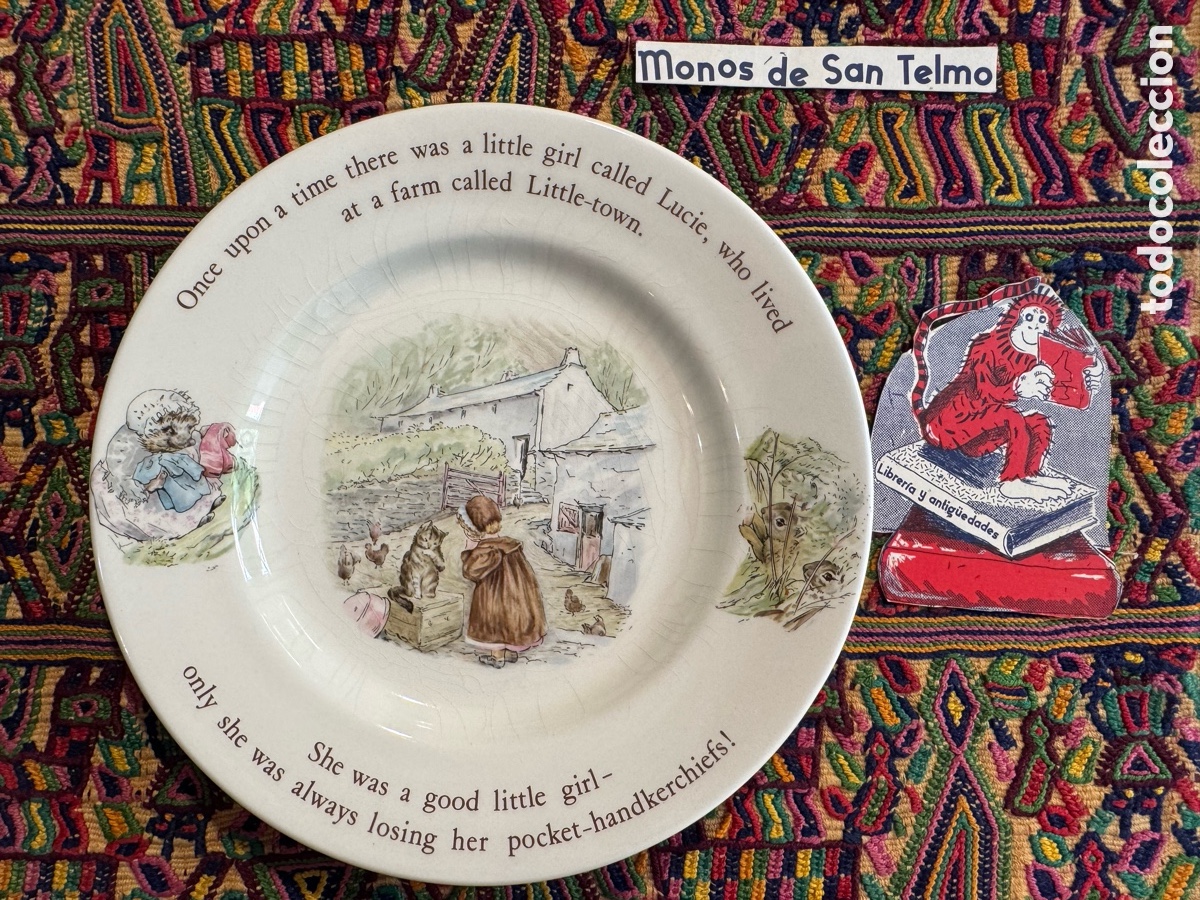 Antig&uuml;edades: Plato Wedgwood Beatrix Potter