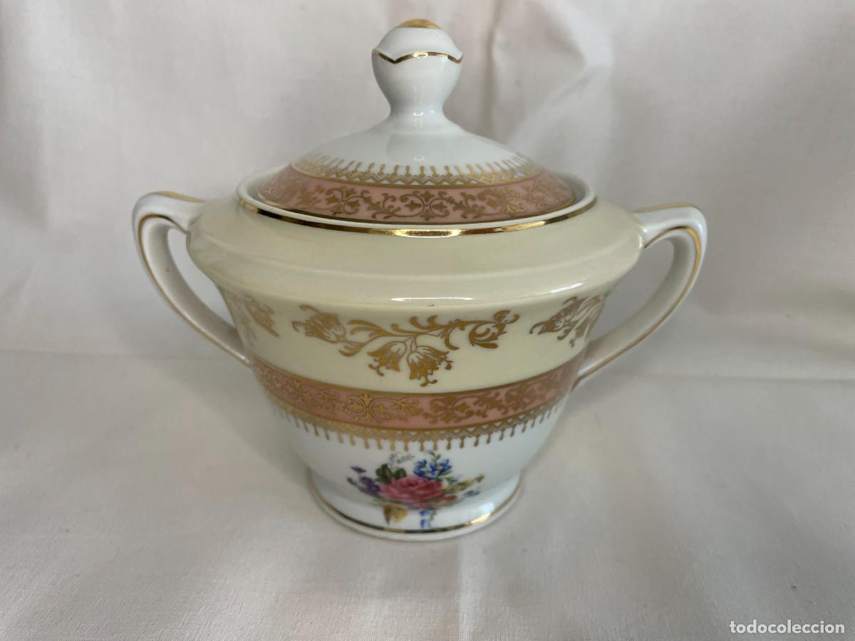 Antig&uuml;edades: CONJUNTO DE CAF&Eacute; DE PORCELANA LIMOGES - Foto 8