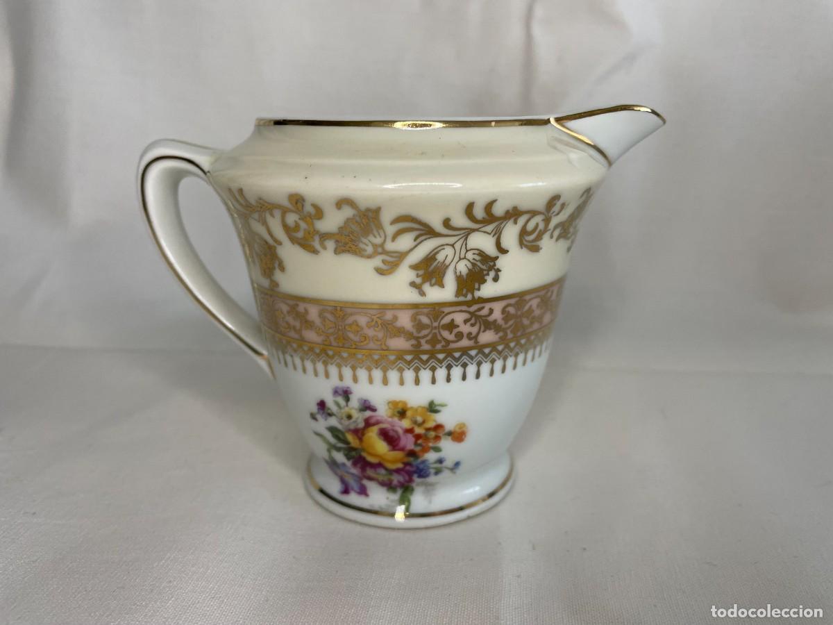 Antig&uuml;edades: CONJUNTO DE CAF&Eacute; DE PORCELANA LIMOGES - Foto 11