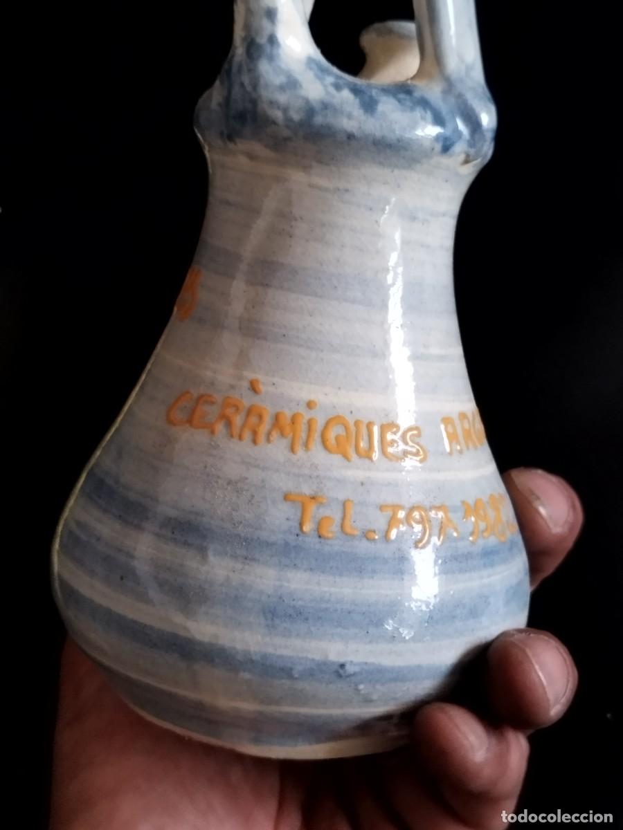 Antig&uuml;edades: Botijo de cer&aacute;micas Argentona. 2003 bones festes. - Foto 3