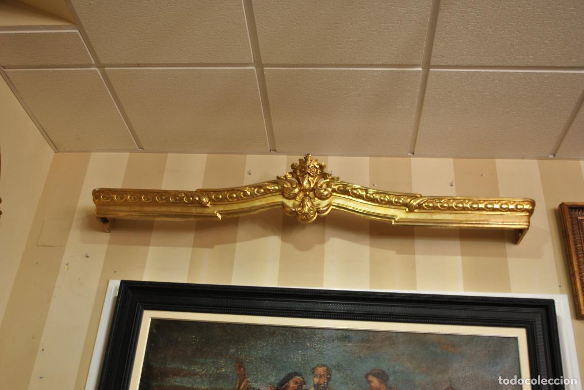 Antig&uuml;edades: Galer&iacute;a de cortinas Luis XV pan de oro