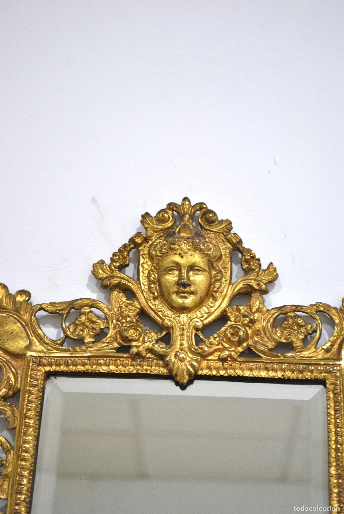 Antig&uuml;edades: Apliques barrocos bronce dorado - Foto 3