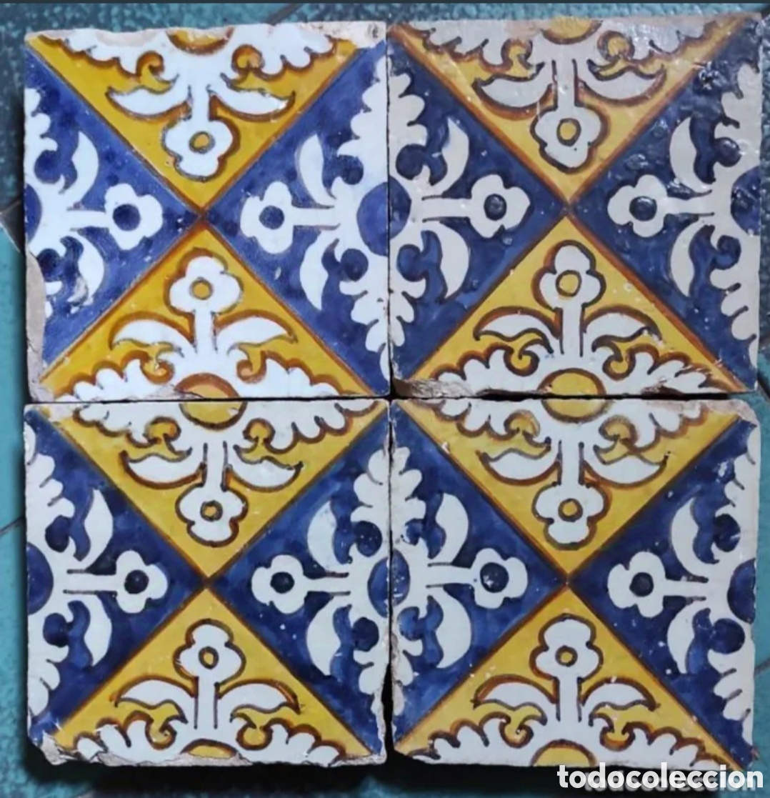 Antig&uuml;edades: Azulejos Triana siglo XVI