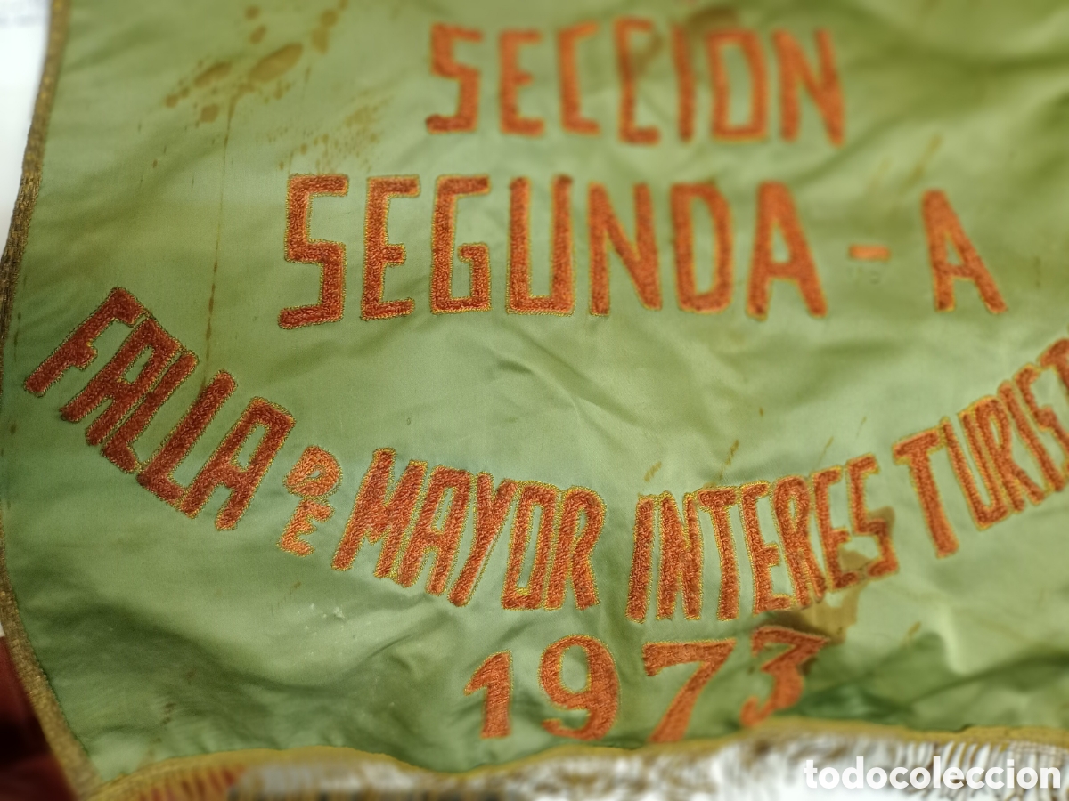 Antig&uuml;edades: Estandarte fallero antiguo - Foto 2