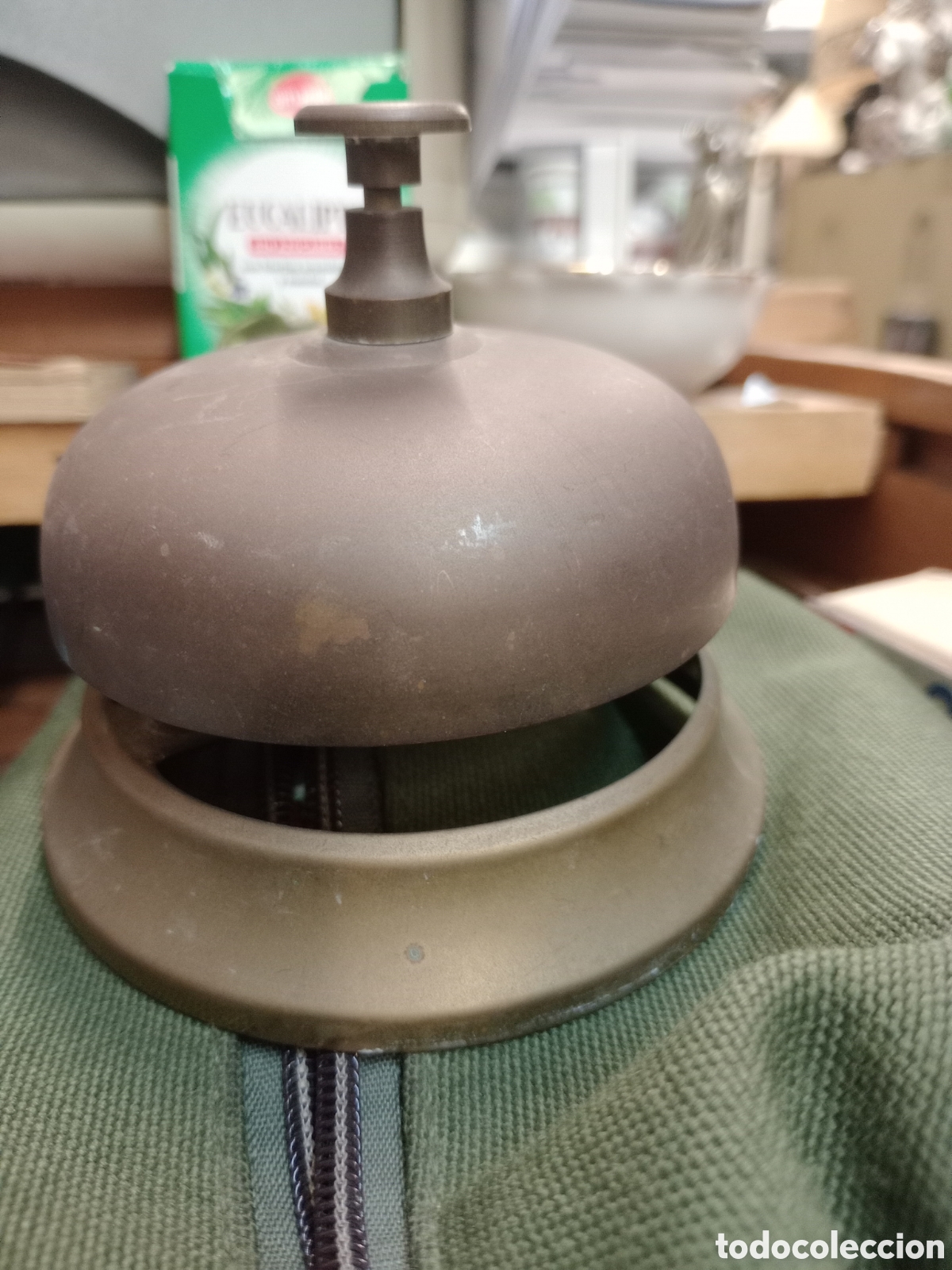 Antig&uuml;edades: Timbre de recepci&oacute;n de hotel - Foto 4
