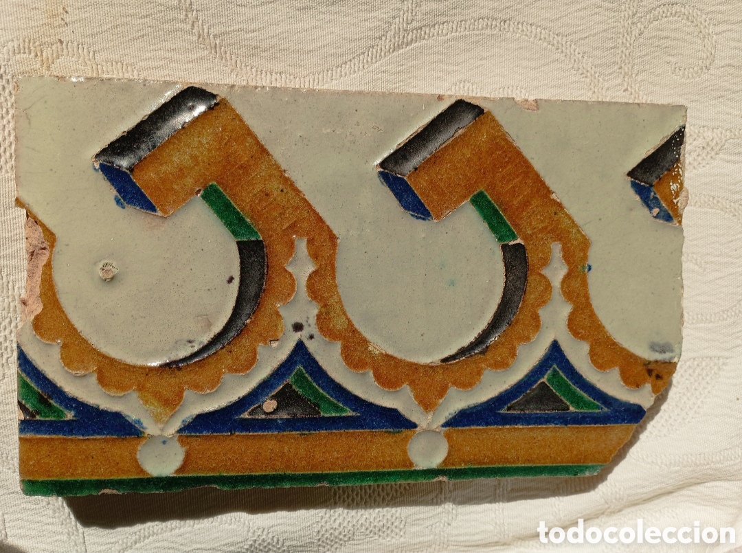Antig&uuml;edades: Azulejo Triana siglo XVIII