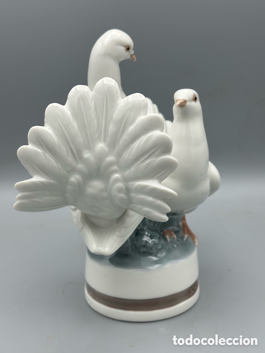 Antig&uuml;edades: REF: 01001340 &ldquo;PALOMAS EN PRIMAVERA&rdquo; LLADR&Oacute; - Foto 4