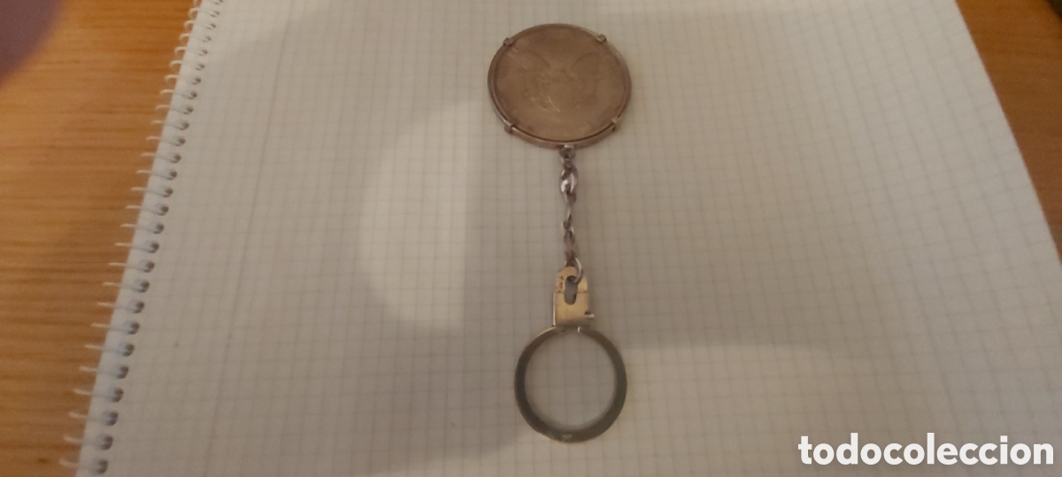 Antig&uuml;edades: LLAVERO DE PLATA. DOLLAR EEUU 1999 - Foto 2