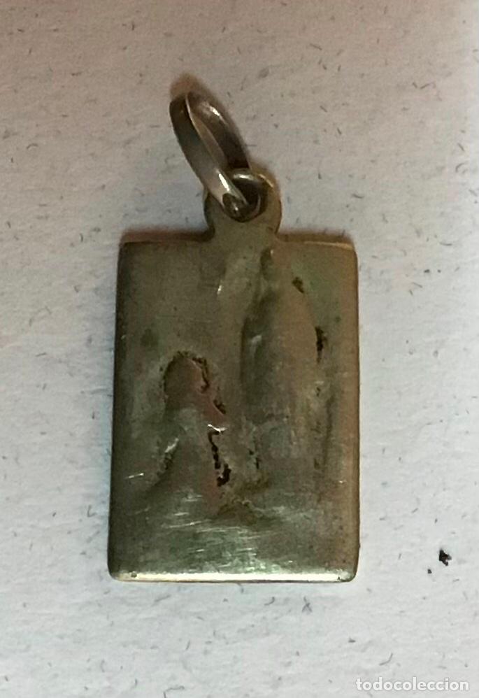 Antig&uuml;edades: VIRGEN DE LURDES, PLATA - Foto 2