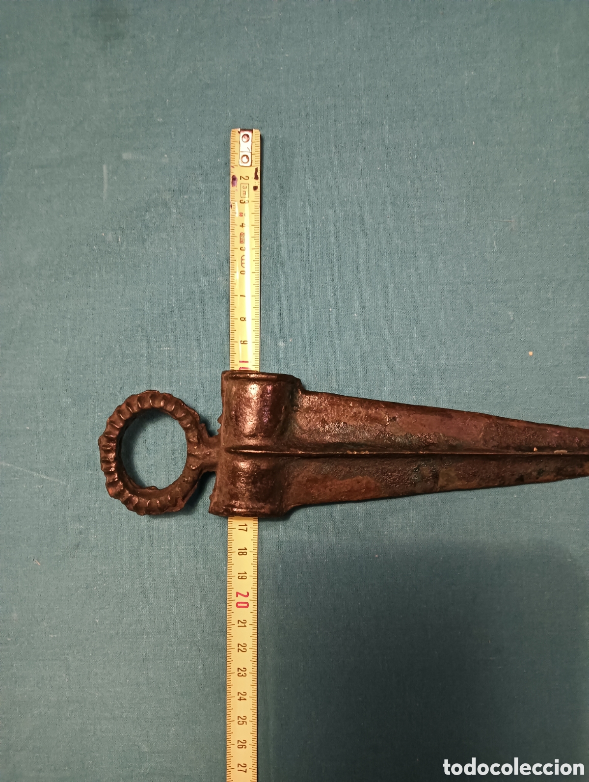 Antig&uuml;edades: Pieza de bronce antigua - Foto 6