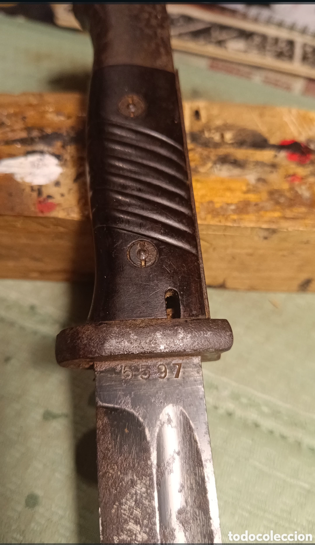 Antig&uuml;edades: Bayoneta K98 alemana WWII