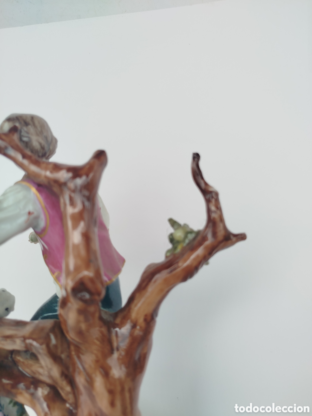 Antig&uuml;edades: Figura de porcelana con marca - Foto 10