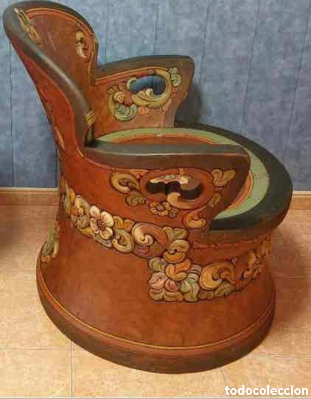 Antig&uuml;edades: Sillon Antiguo Noruego - Foto 3