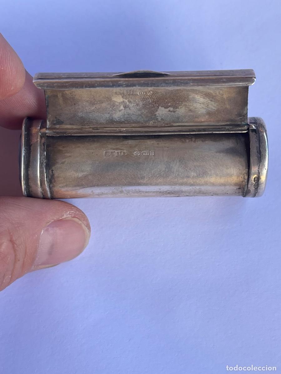Antig&uuml;edades: Porta pinta labios plata CONTRASTES - Foto 2