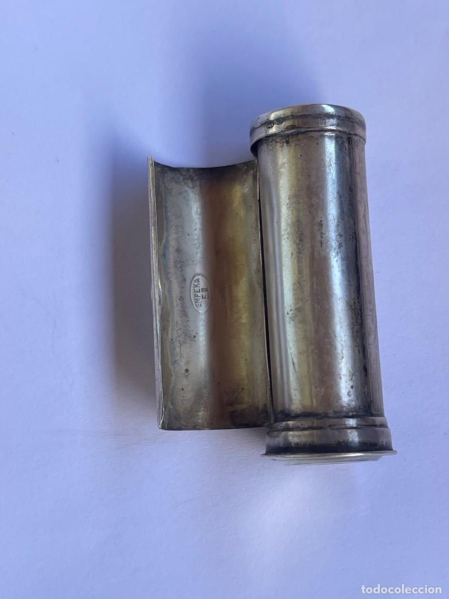 Antig&uuml;edades: Porta pinta labios plata CONTRASTES - Foto 5