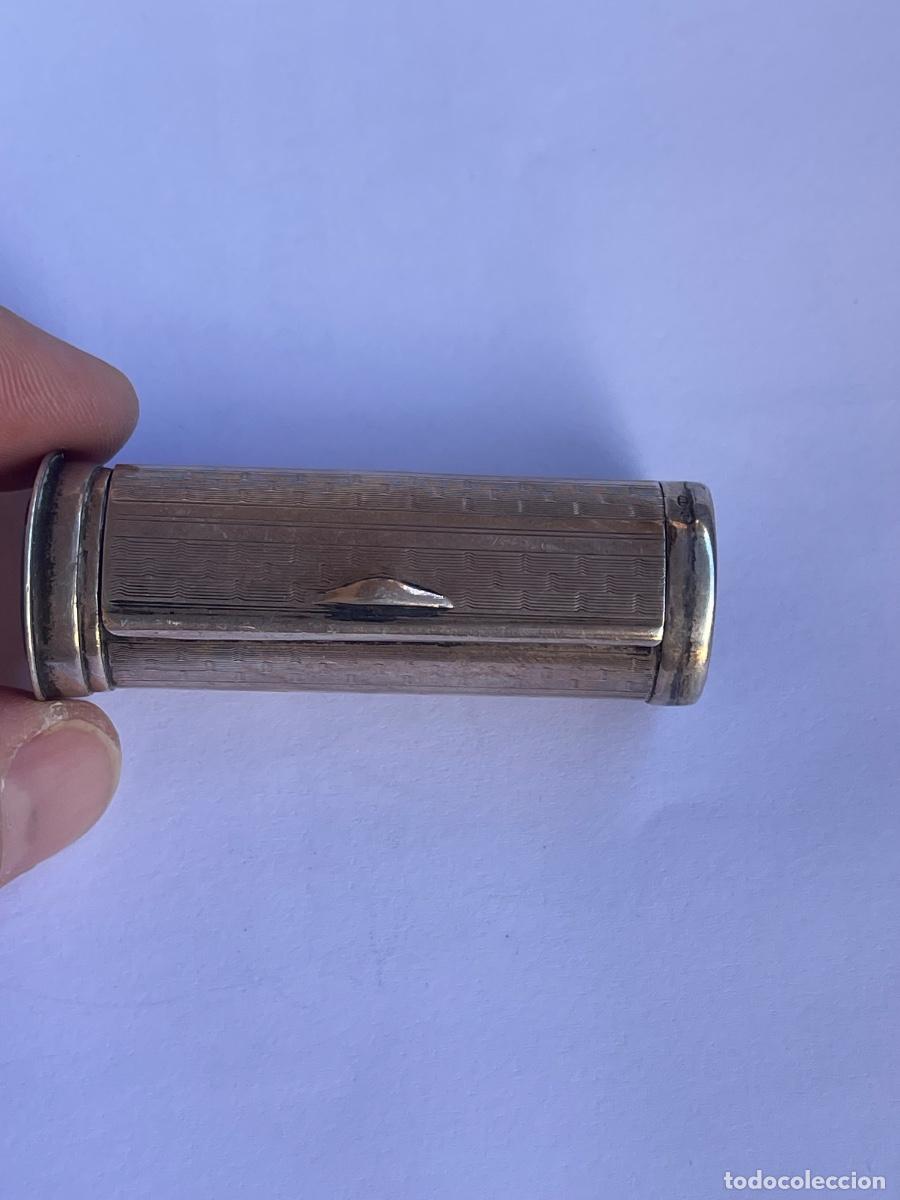 Antig&uuml;edades: Porta pinta labios plata CONTRASTES - Foto 7