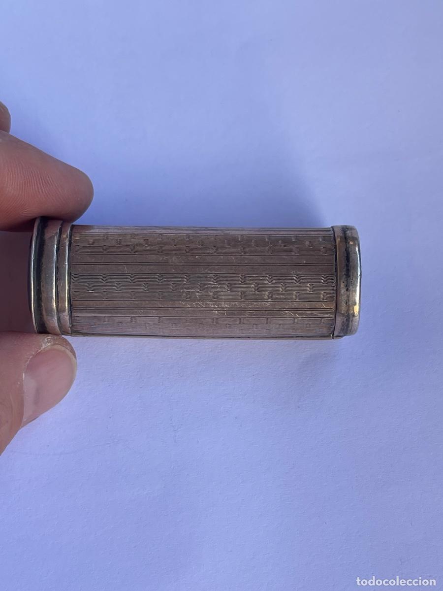 Antig&uuml;edades: Porta pinta labios plata CONTRASTES - Foto 13