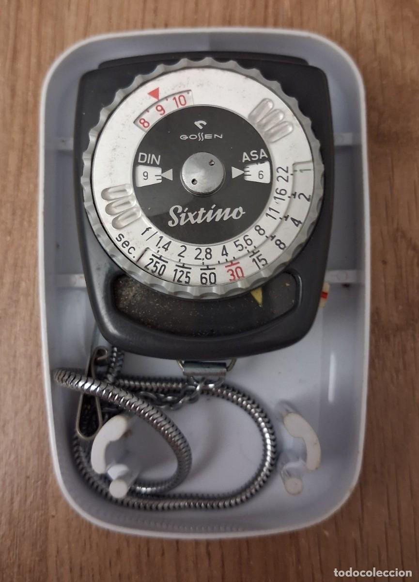 Antig&uuml;edades: Fot&oacute;metro Gossen Sixtino.