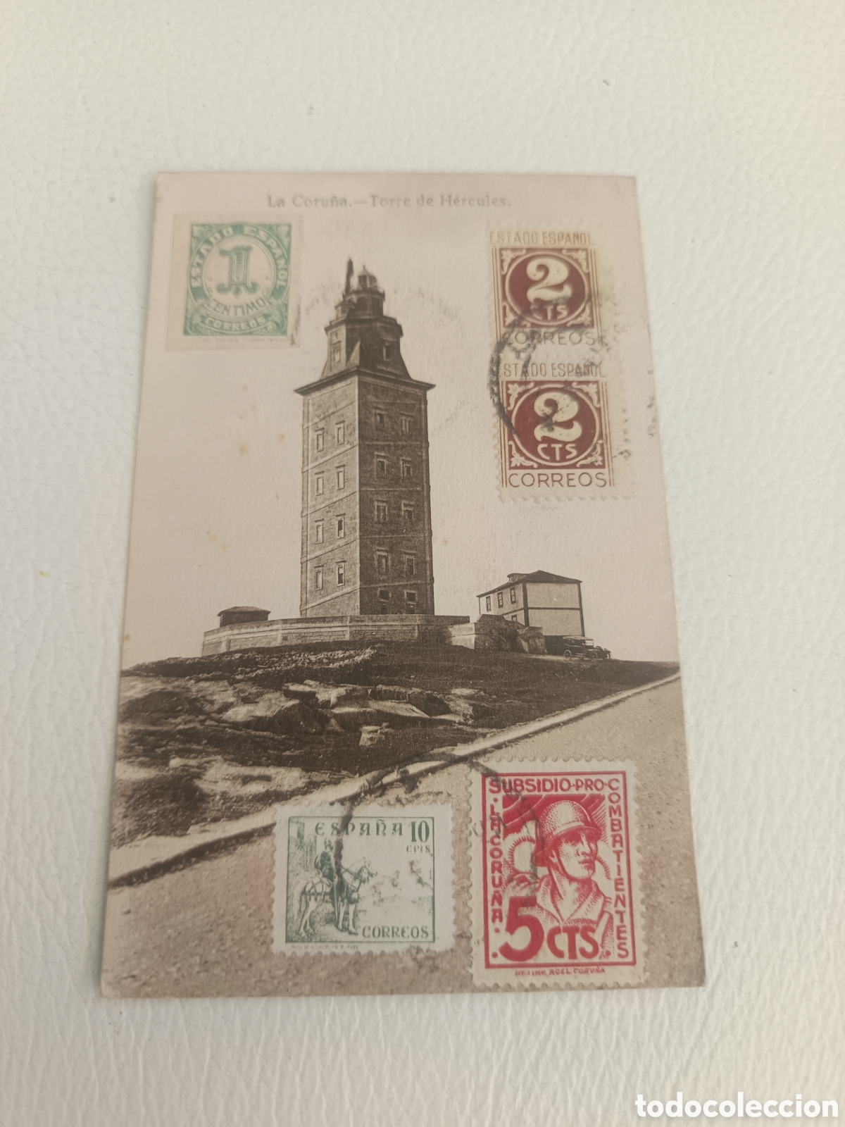 Antig&uuml;edades: Tarjeta de la guerra civil