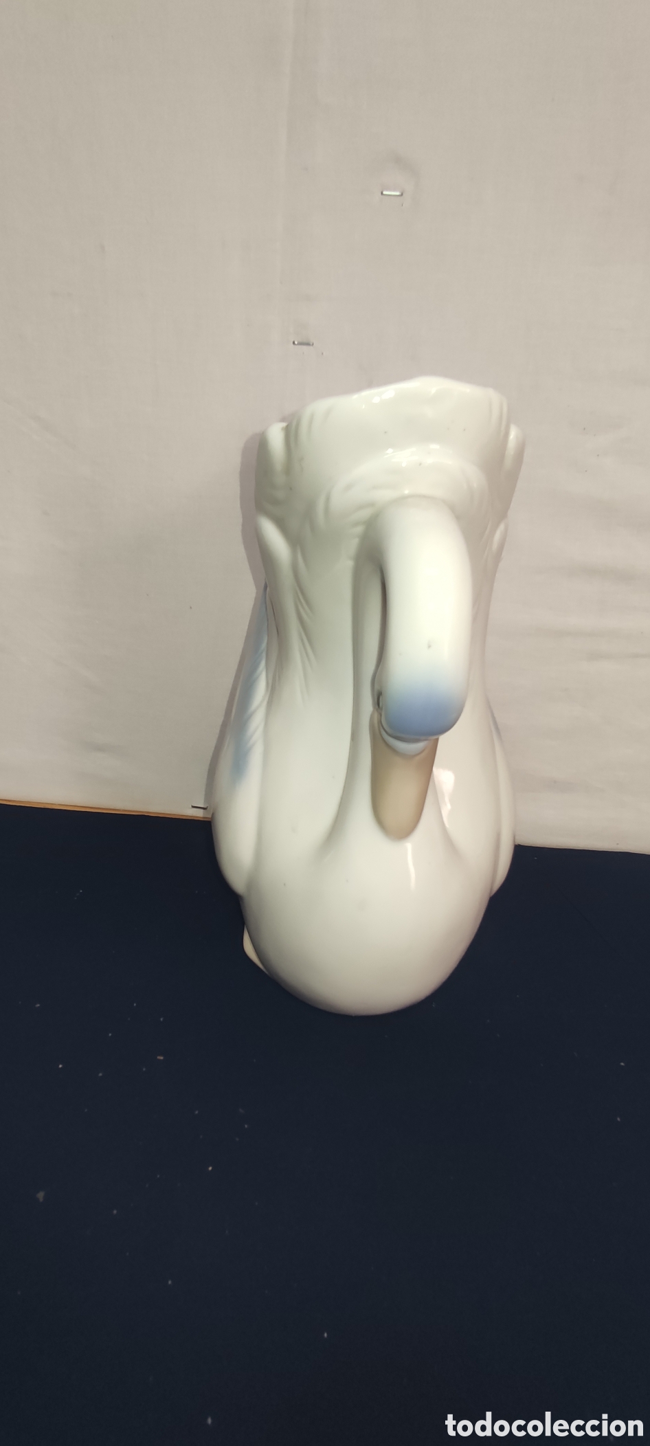 Antig&uuml;edades: Jarr&oacute;n de porcelana cisne - Foto 4