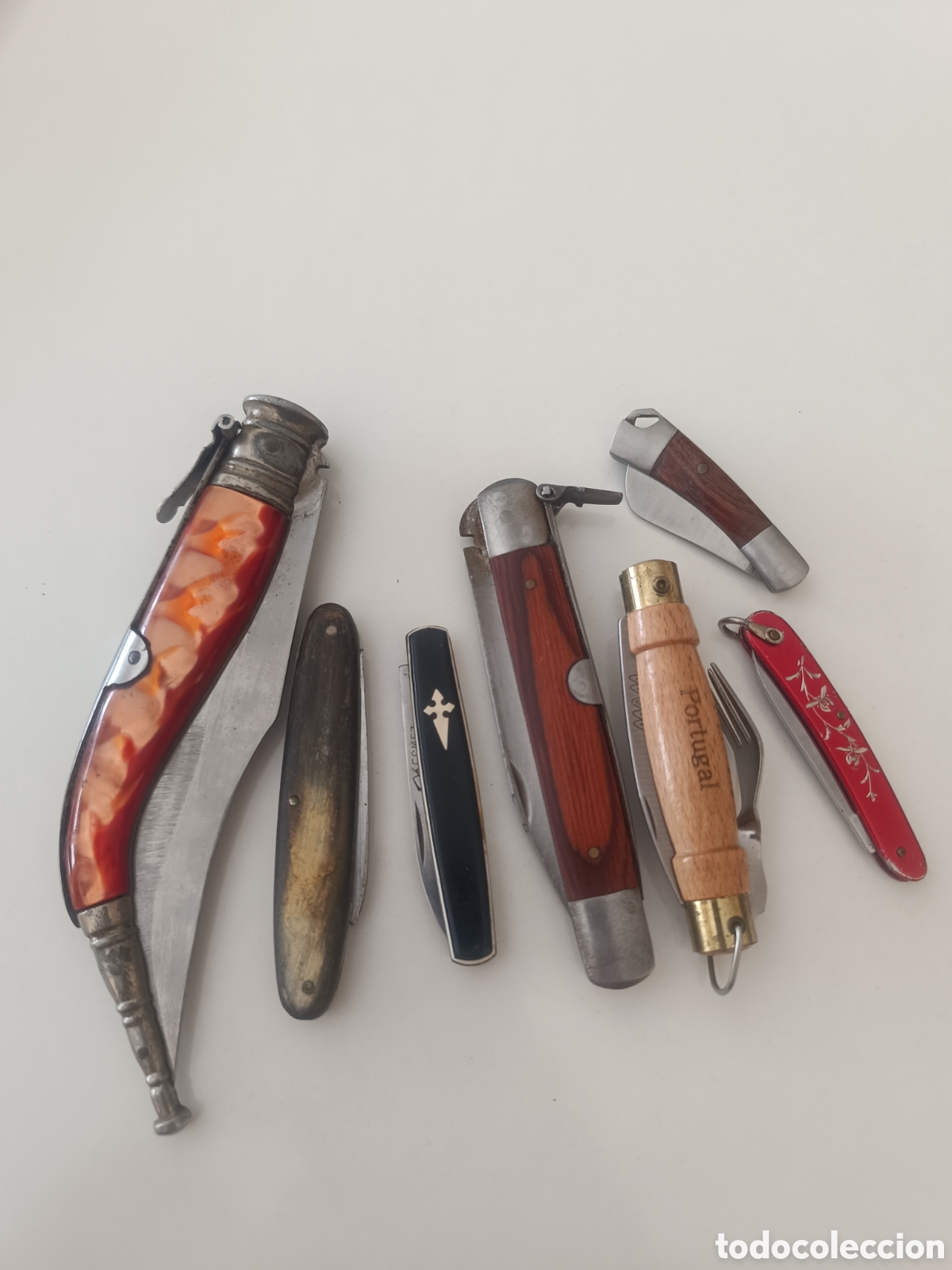 Antig&uuml;edades: Lote de navajas vintage