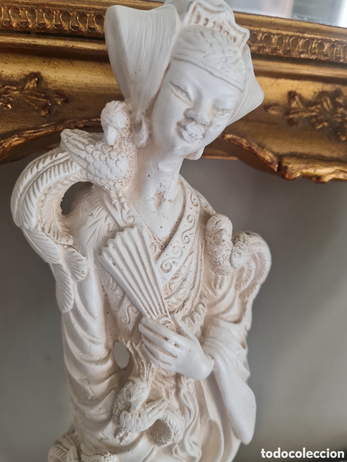 Antig&uuml;edades: Porcelana / Gres de Colecci&oacute;n Figuras Orientales - Foto 2