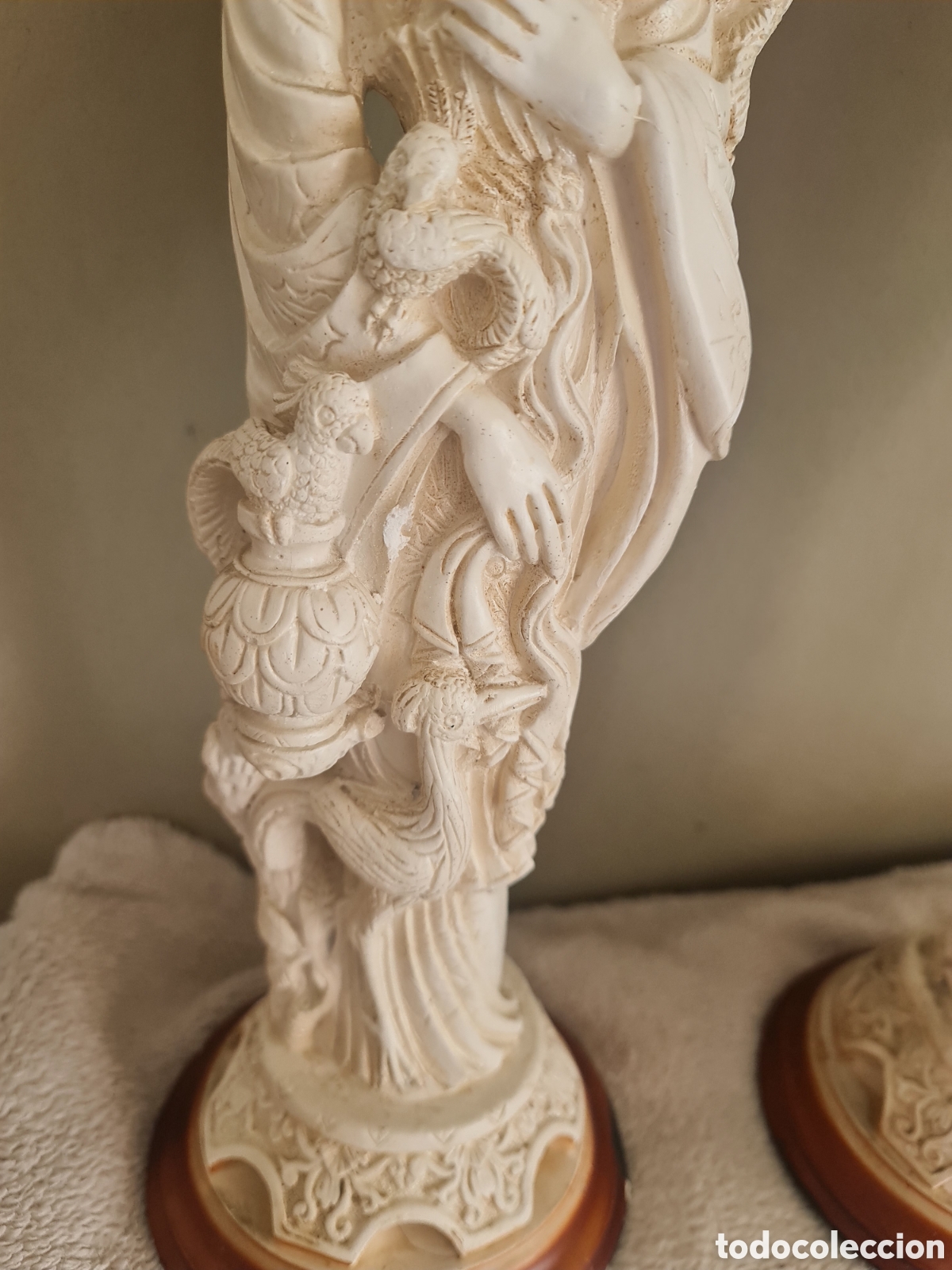 Antig&uuml;edades: Porcelana / Gres de Colecci&oacute;n Figuras Orientales - Foto 3