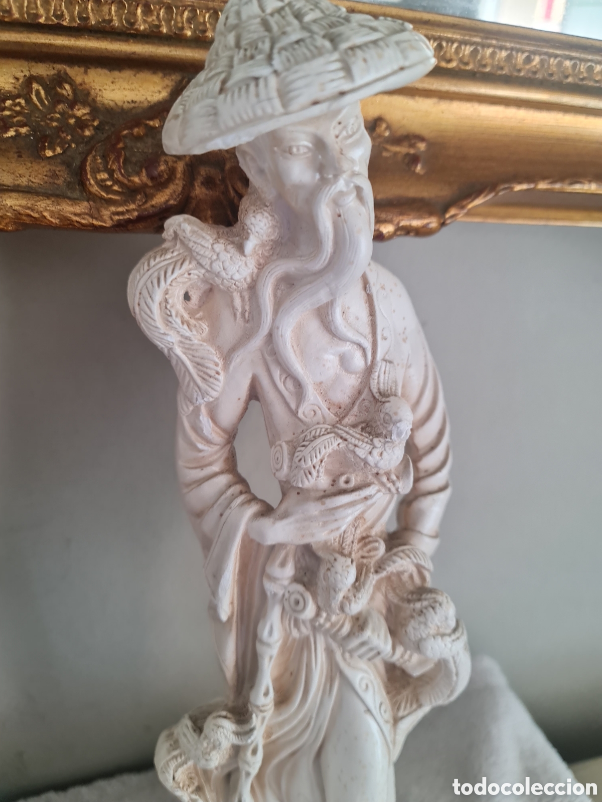 Antig&uuml;edades: Porcelana / Gres de Colecci&oacute;n Figuras Orientales - Foto 4