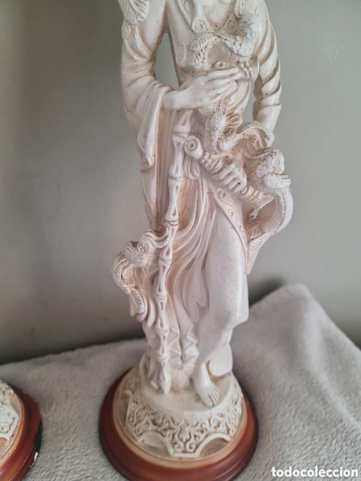 Antig&uuml;edades: Porcelana / Gres de Colecci&oacute;n Figuras Orientales - Foto 5