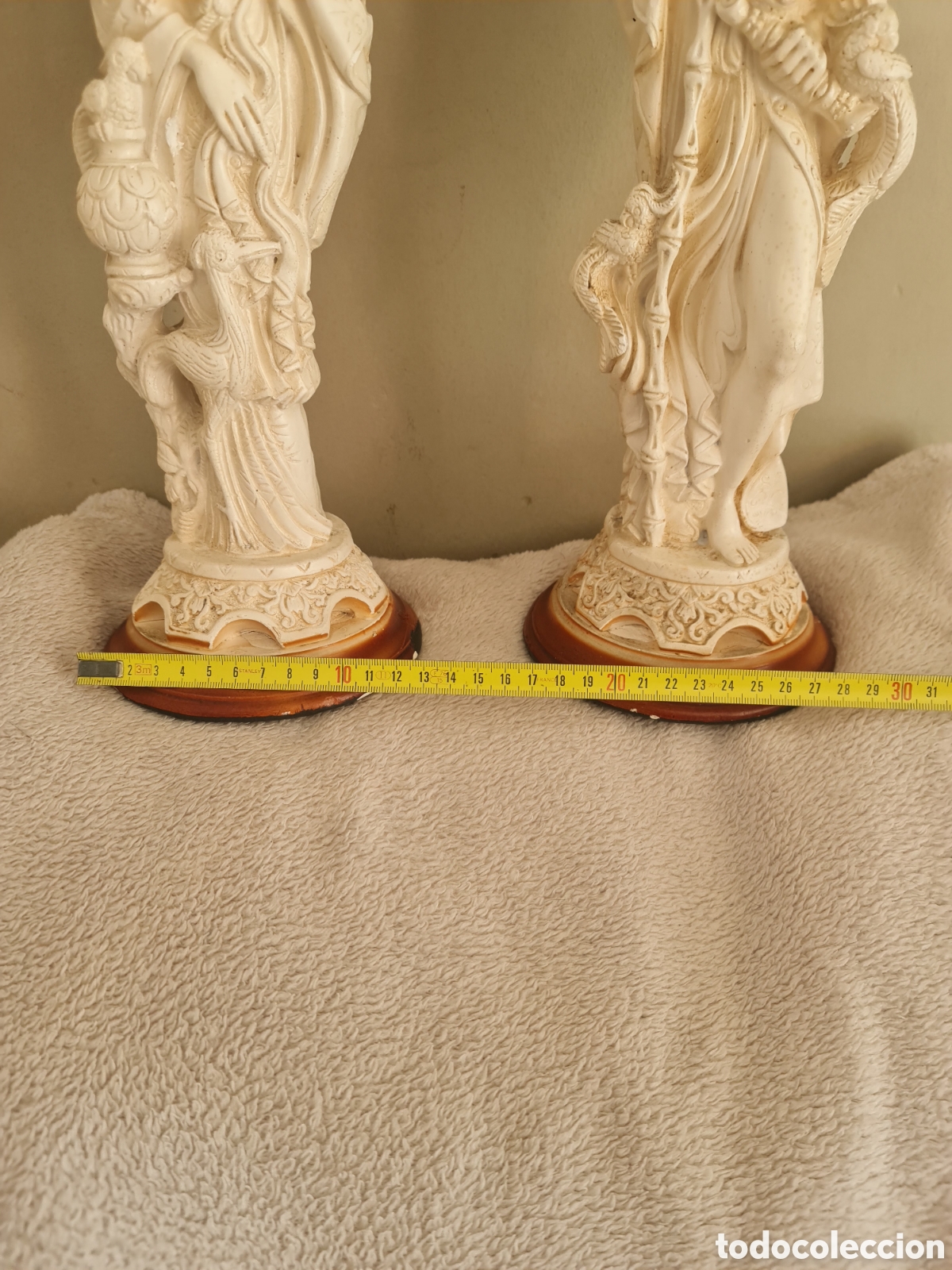 Antig&uuml;edades: Porcelana / Gres de Colecci&oacute;n Figuras Orientales - Foto 7